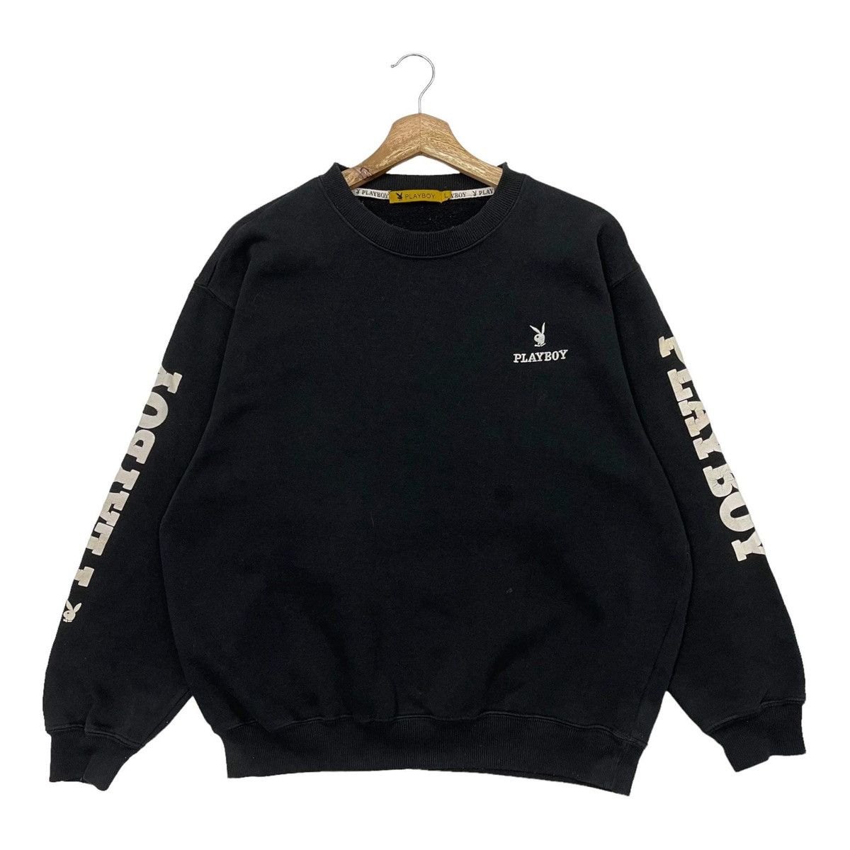 Playboy Vintage Playboys Big Back Logo Crewneck Sweatshirt Size M Size US M / EU 48-50 / 2 - 7 Thumbnail