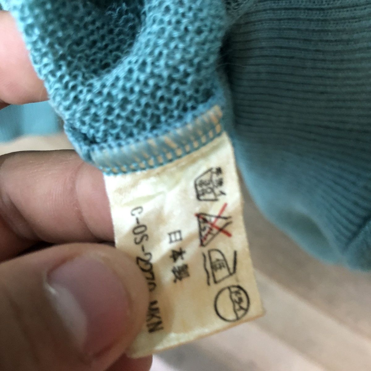 Homespun Knitwear × Japanese Brand × Vintage Crocodile Green Knitwear vintage japan #5519 Size US L / EU 52-54 / 3 - 14 Thumbnail