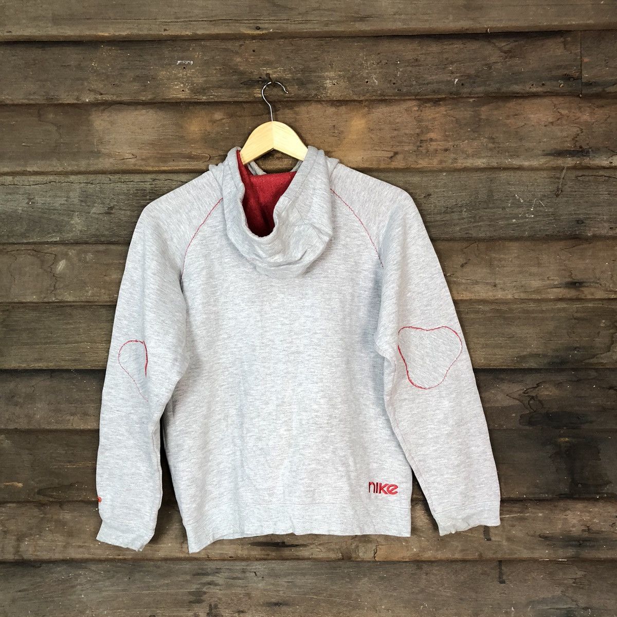 Nike Nike Grey vintage sweatshirt sweater Hoodie #5513 Size M / US 6-8 / IT 42-44 - 12 Thumbnail