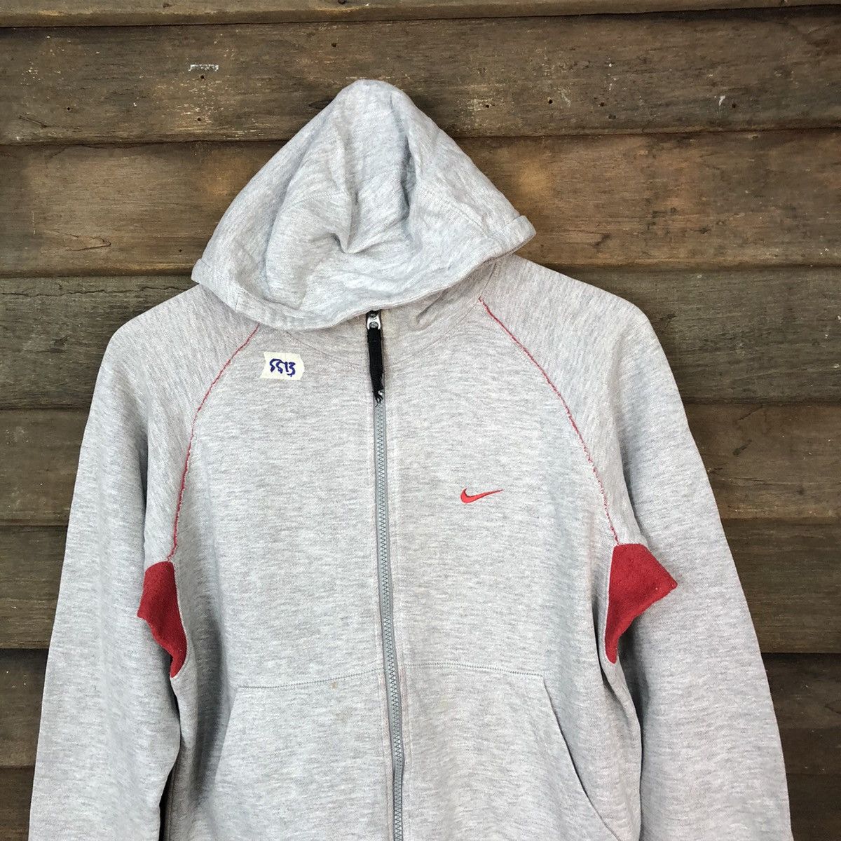 Nike Nike Grey vintage sweatshirt sweater Hoodie #5513 Size M / US 6-8 / IT 42-44 - 2 Thumbnail