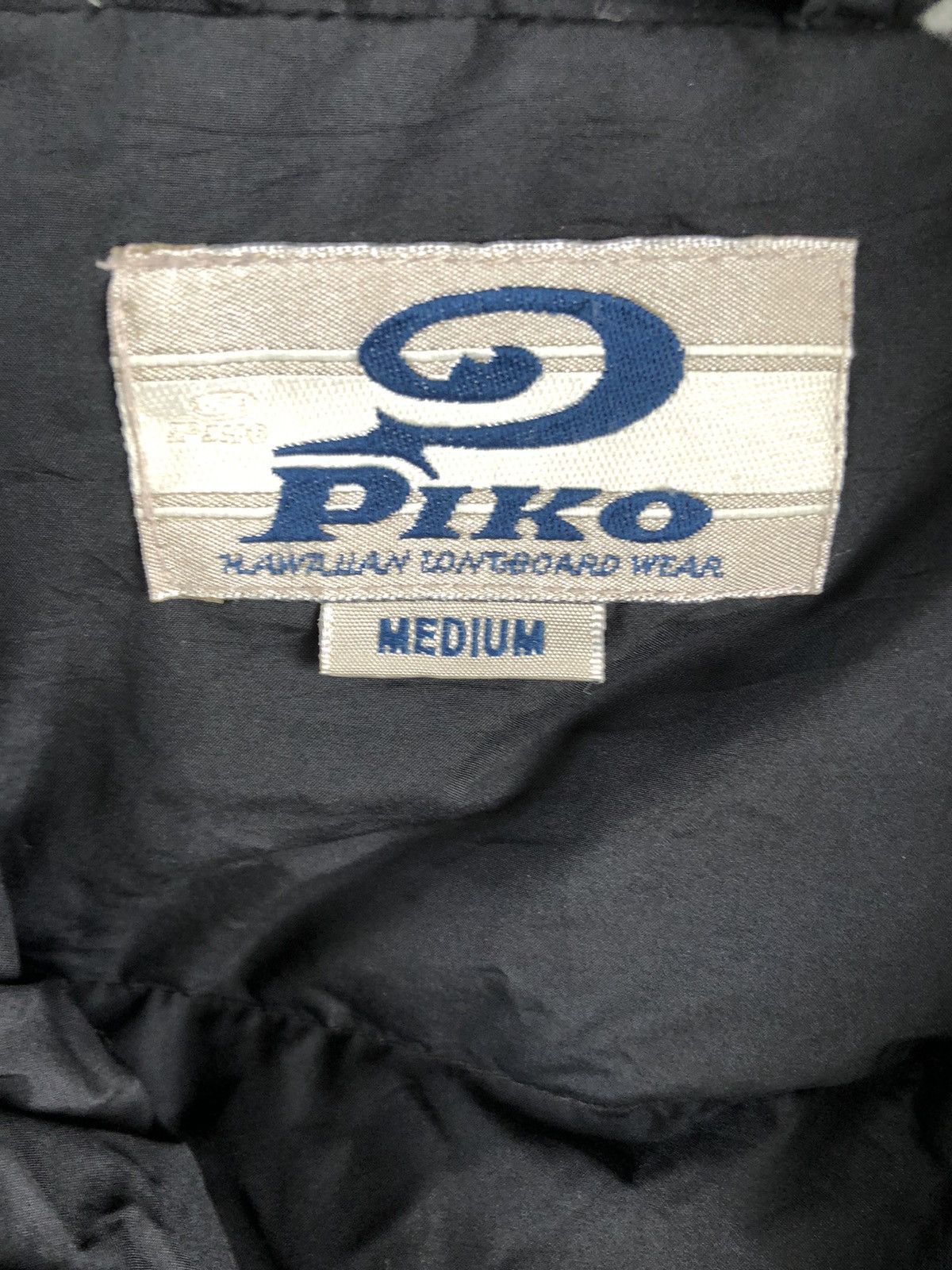 Japanese Brand × Vintage Vintage Piko Zipper Ups Puffer Jacket Size US L / EU 52-54 / 3 - 9 Thumbnail