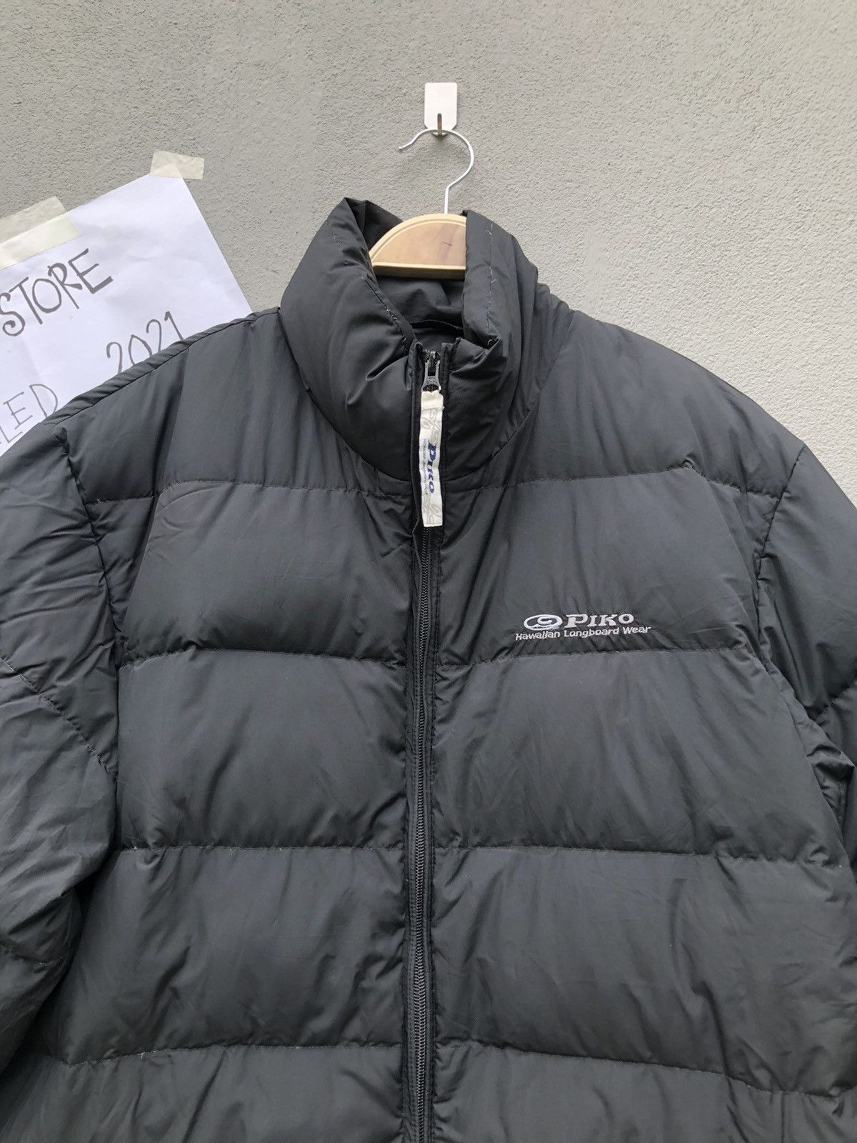 Japanese Brand × Vintage Vintage Piko Zipper Ups Puffer Jacket Size US L / EU 52-54 / 3 - 4 Thumbnail