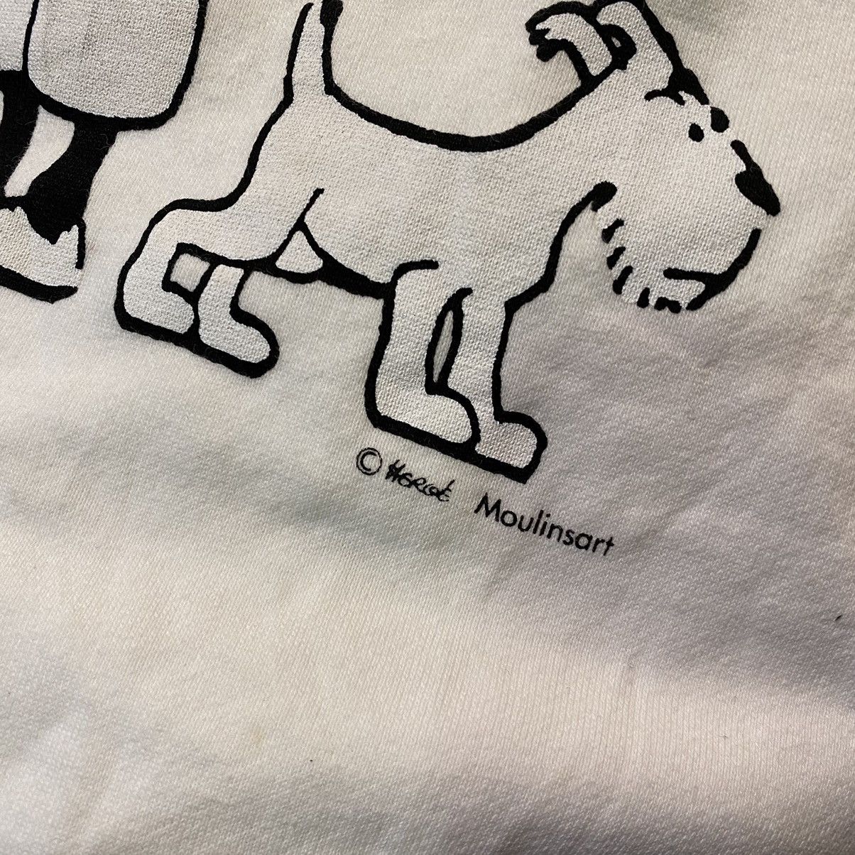 Cartoon Network × Vintage VINTAGE DEADSTOCK‼️Tintin & Snowy Sweatshirt Size US M / EU 48-50 / 2 - 4 Thumbnail