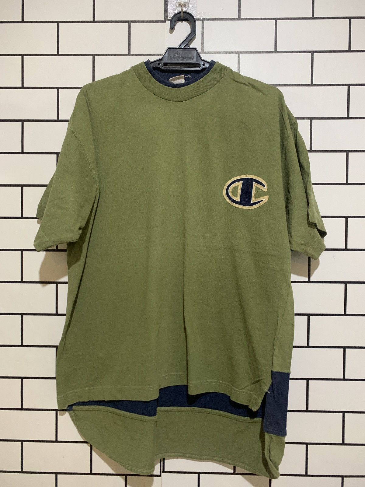 Image of Vintage Champion Vd 11 in Green, Men's (Size 2XL)