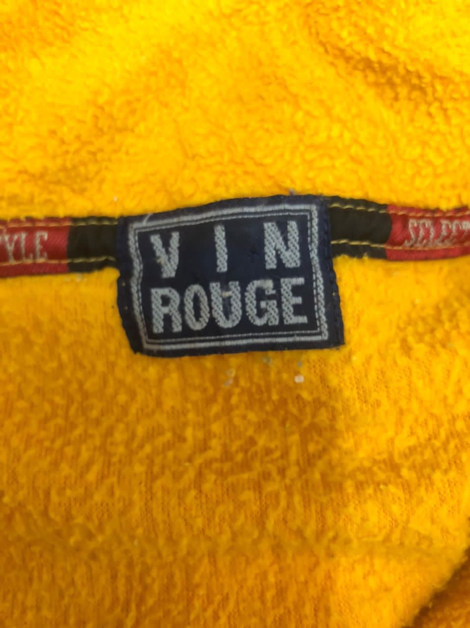 Japanese Brand Vintage Vin Rouge Zipper Ups Jacket Size US M / EU 48-50 / 2 - 10 Thumbnail