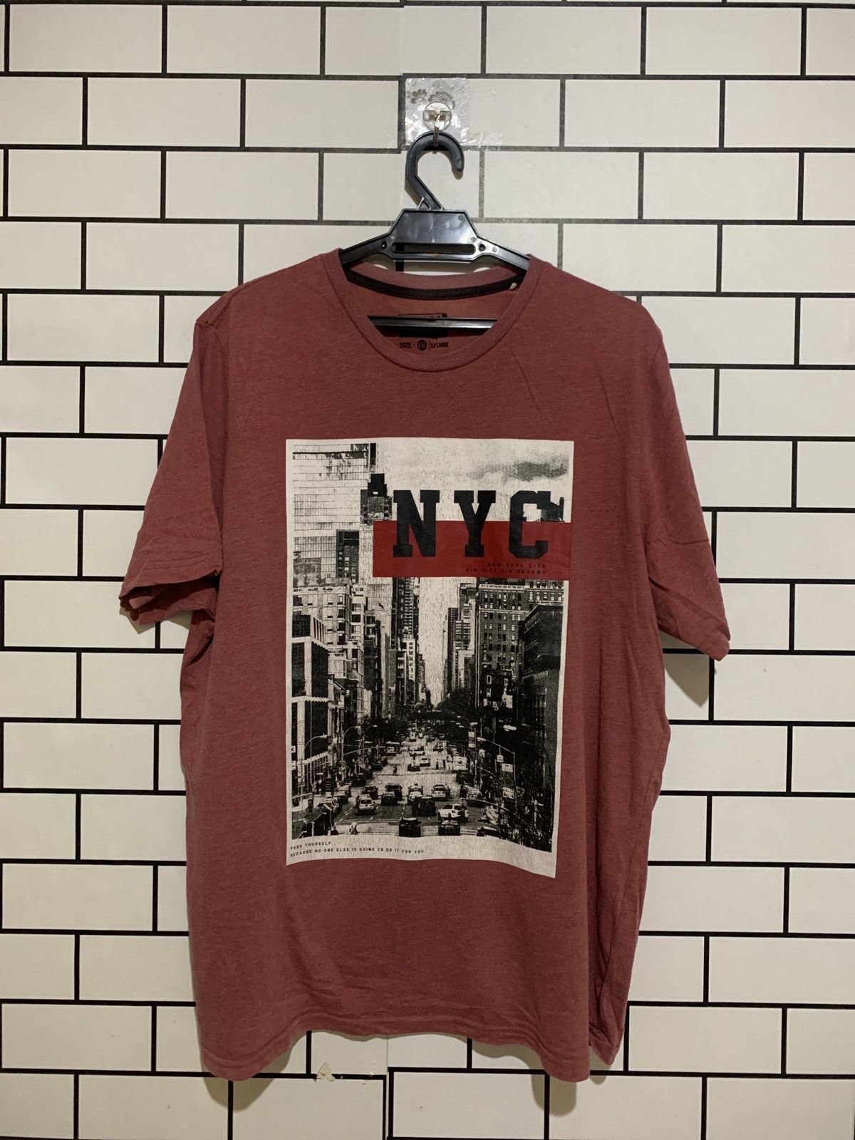 image of Vintage Nyc Vd 11 in Maroon, Men's (Size XL)