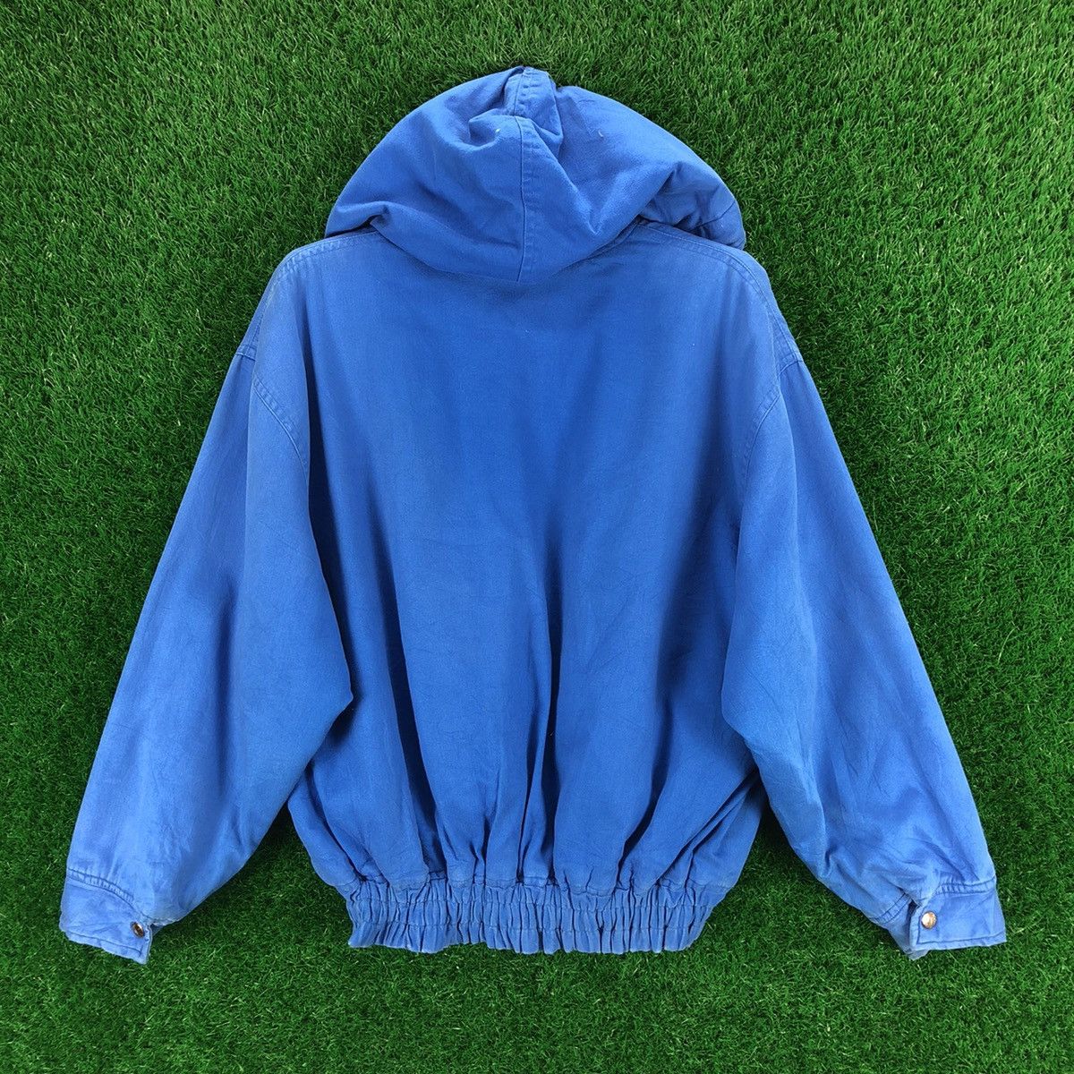 Designer × Vintage Vintage 90's Katherine Elliott Bomber Style Jacket Hoodie Size US M / EU 48-50 / 2 - 4 Thumbnail