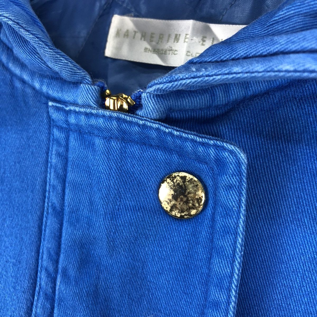 Designer × Vintage Vintage 90's Katherine Elliott Bomber Style Jacket Hoodie Size US M / EU 48-50 / 2 - 8 Thumbnail