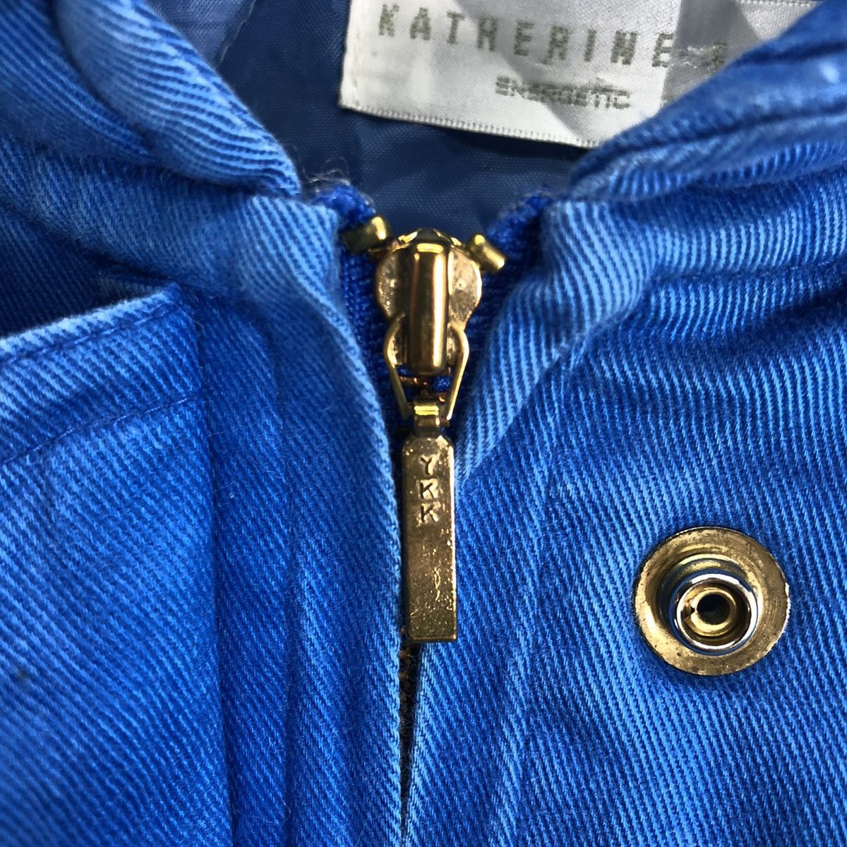 Designer × Vintage Vintage 90's Katherine Elliott Bomber Style Jacket Hoodie Size US M / EU 48-50 / 2 - 9 Thumbnail