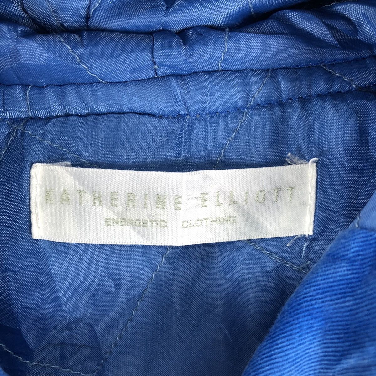 Designer × Vintage Vintage 90's Katherine Elliott Bomber Style Jacket Hoodie Size US M / EU 48-50 / 2 - 12 Thumbnail