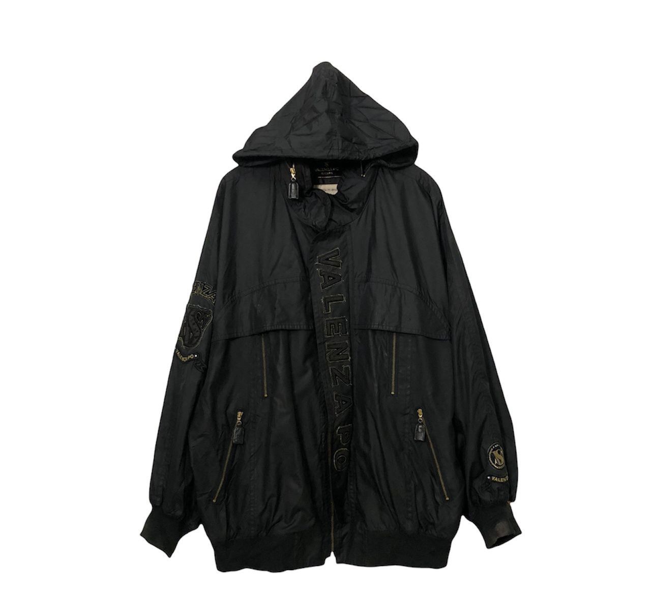 Japanese Brand Vtg Valenza Po Embroidery Big Logo Zipper Ups Hoodie Jacket Size US L / EU 52-54 / 3 - 1 Thumbnail