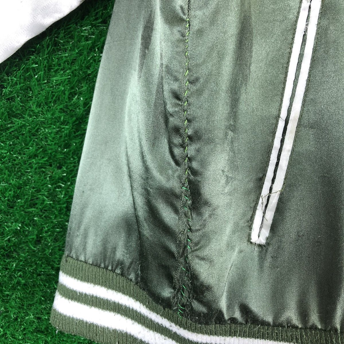 Japanese Brand Sukajan Souvenir Jacket Tiger Distressed by Underwraps Size US XS / EU 42 / 0 - 6 Thumbnail
