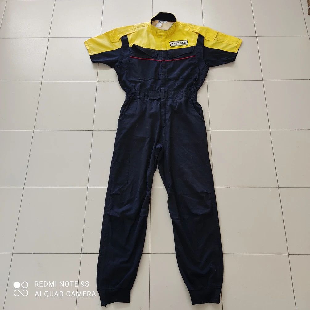 Dunlop × Japanese Brand Dunlop Motosport Coverall 🔥Two pieces Same Size Size US 32 / EU 48 - 2 Thumbnail