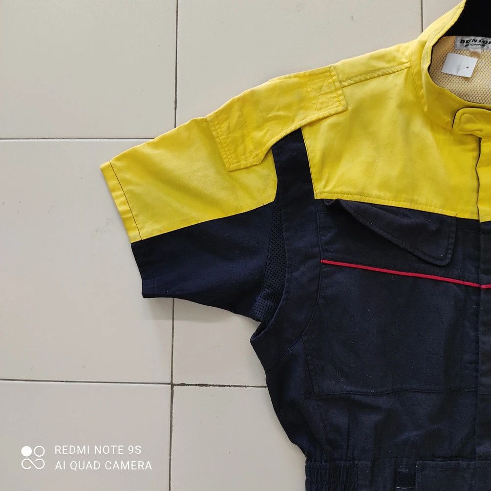 Dunlop × Japanese Brand Dunlop Motosport Coverall 🔥Two pieces Same Size Size US 32 / EU 48 - 6 Thumbnail