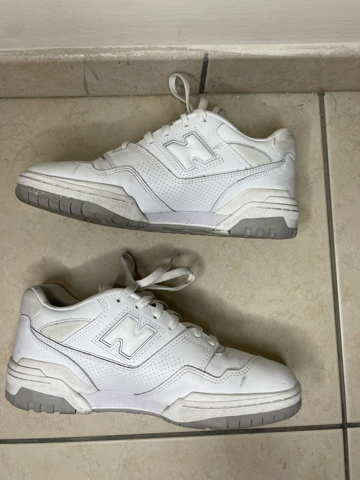 New Balance New Balance 550 White Grey Size US 9 / EU 42 - 2 Thumbnail