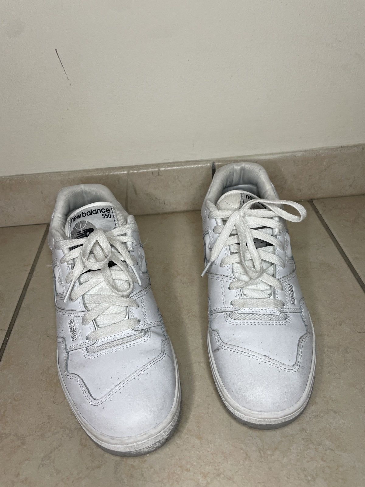 New Balance New Balance 550 White Grey Size US 9 / EU 42 - 3 Thumbnail