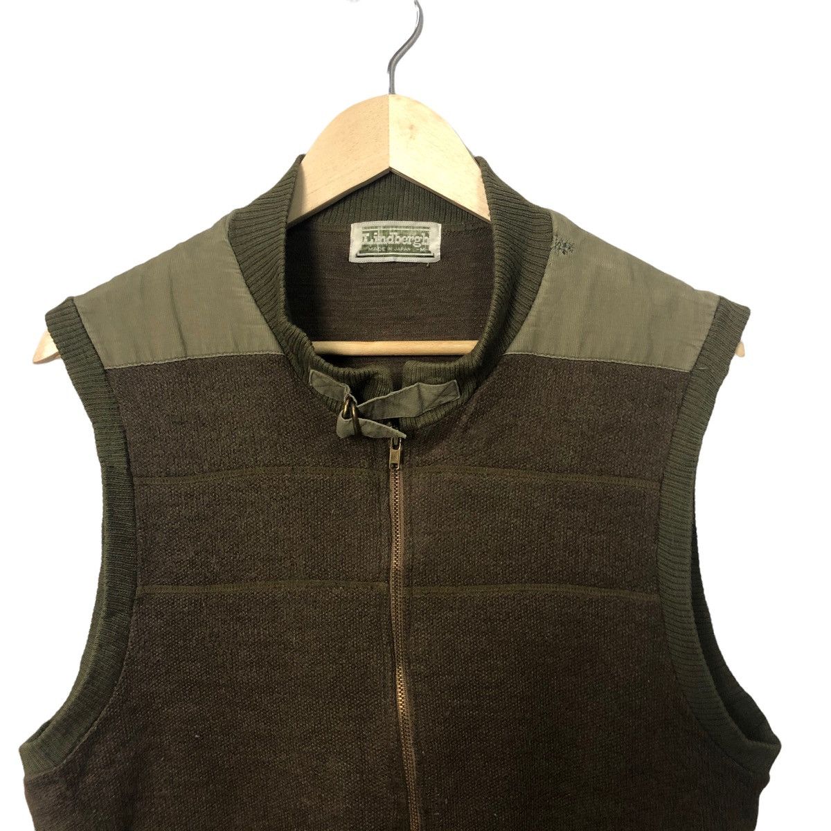 Aran Isles Knitwear Vintage Lindbergh Zipper Ups Knitwear Vest Made in Japan Size US S / EU 44-46 / 1 - 2 Thumbnail