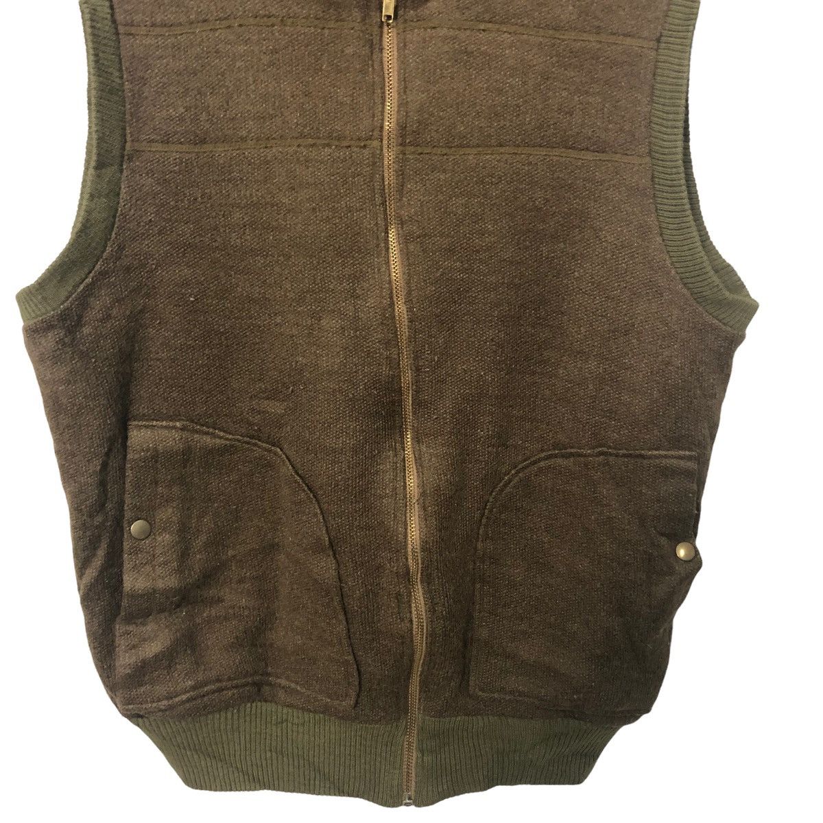 Aran Isles Knitwear Vintage Lindbergh Zipper Ups Knitwear Vest Made in Japan Size US S / EU 44-46 / 1 - 3 Thumbnail