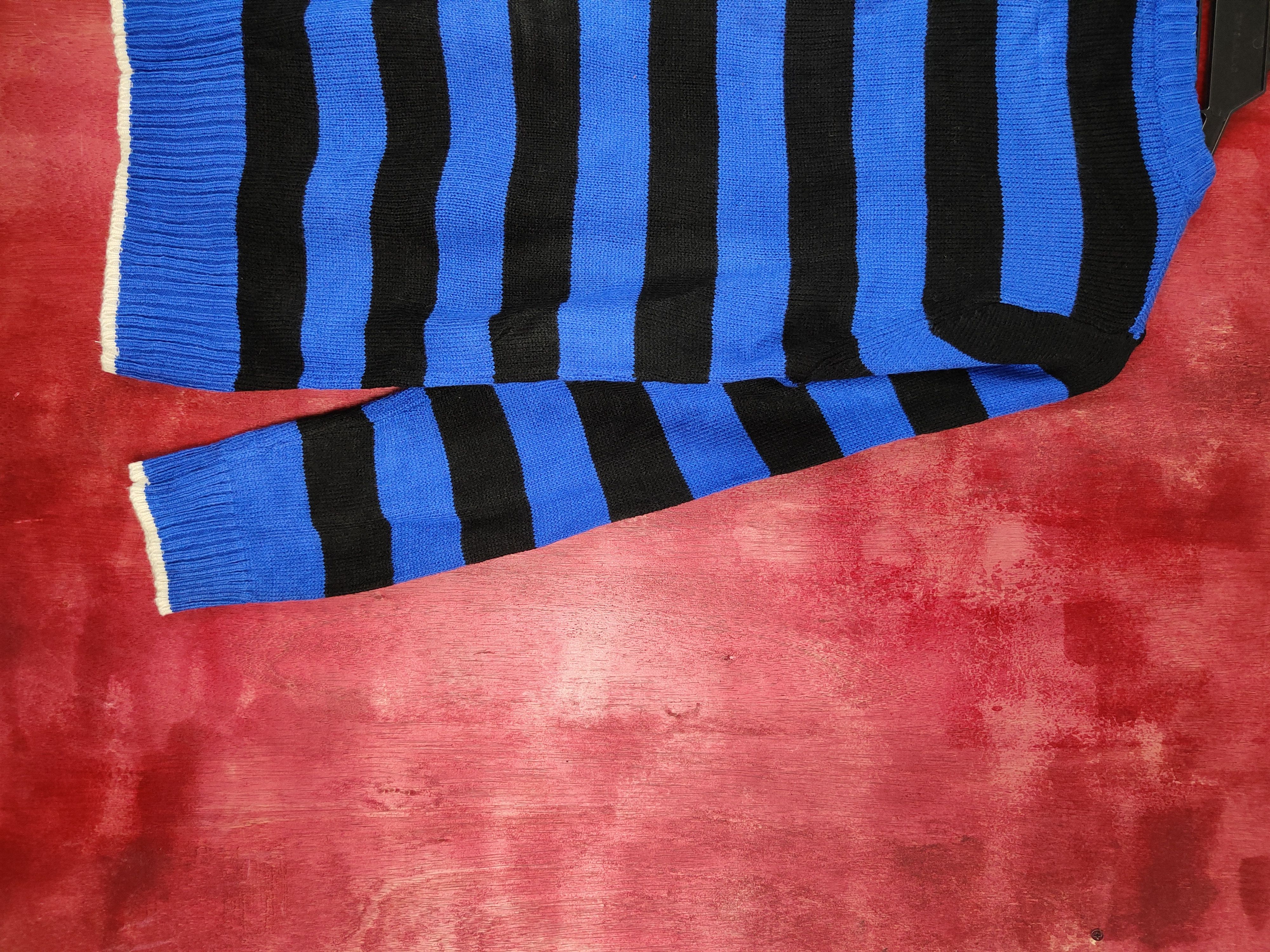 Japanese Brand × Solid and Striped Vandash Blue/Black Knitwear sweatshirt thin #5472 Size US M / EU 48-50 / 2 - 9 Thumbnail