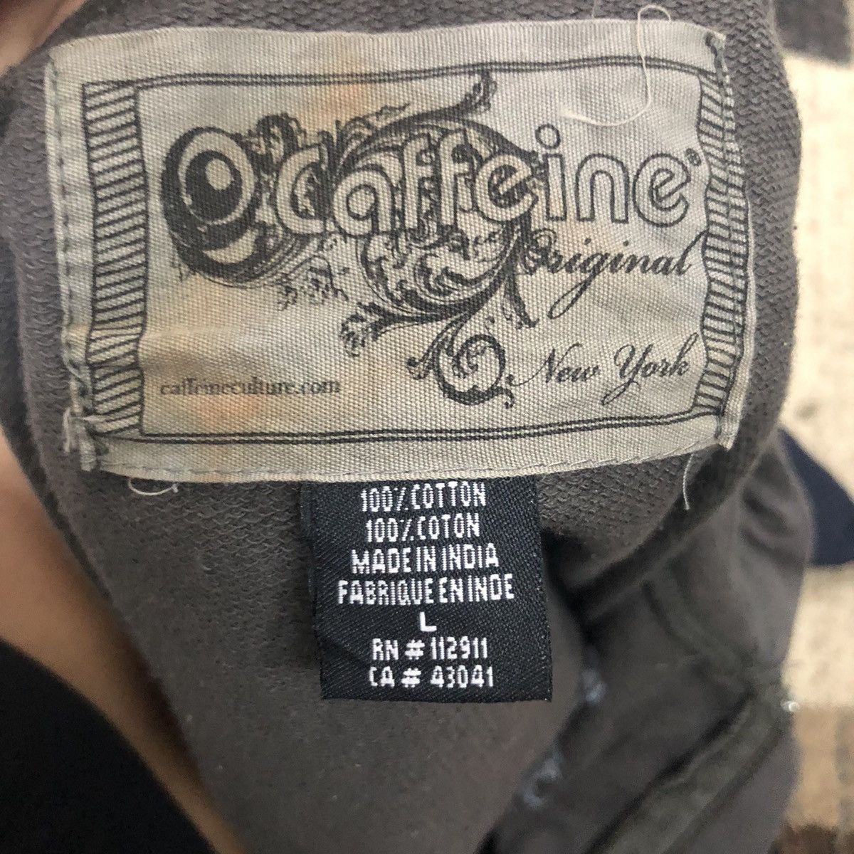 Seditionaries Vintage Caffeine Embroidery Big Logo Hoodie Sleeveless Vest Size US L / EU 52-54 / 3 - 8 Thumbnail
