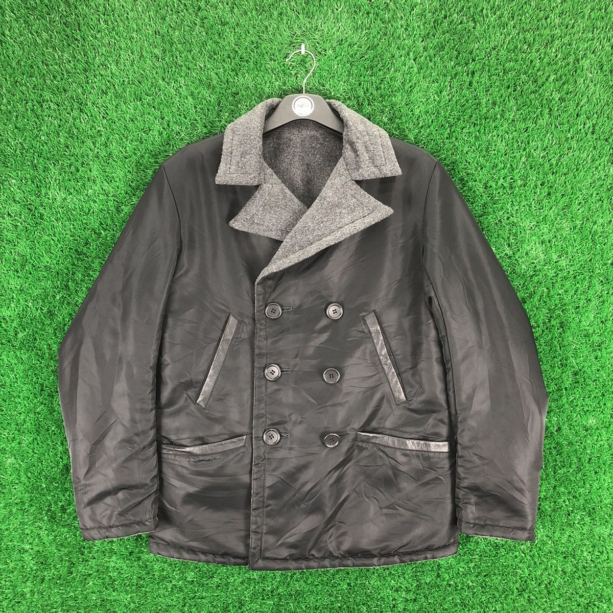 Vintage Vintage Coat Women Riversible Wool/Nylon Double Collar Size S / US 4 / IT 40 - 4 Thumbnail