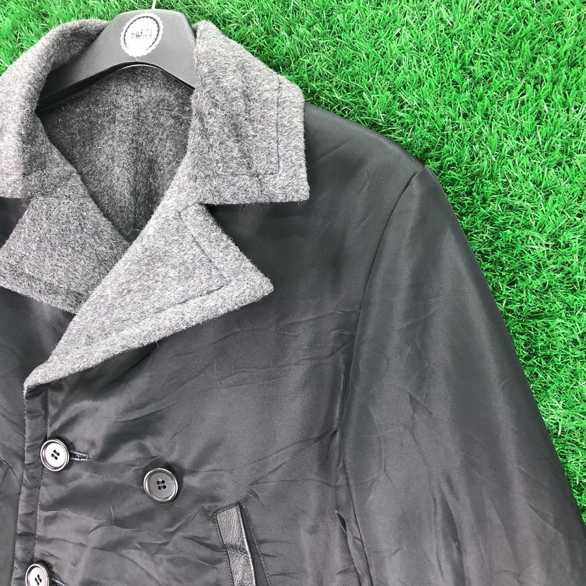Vintage Vintage Coat Women Riversible Wool/Nylon Double Collar Size S / US 4 / IT 40 - 5 Thumbnail