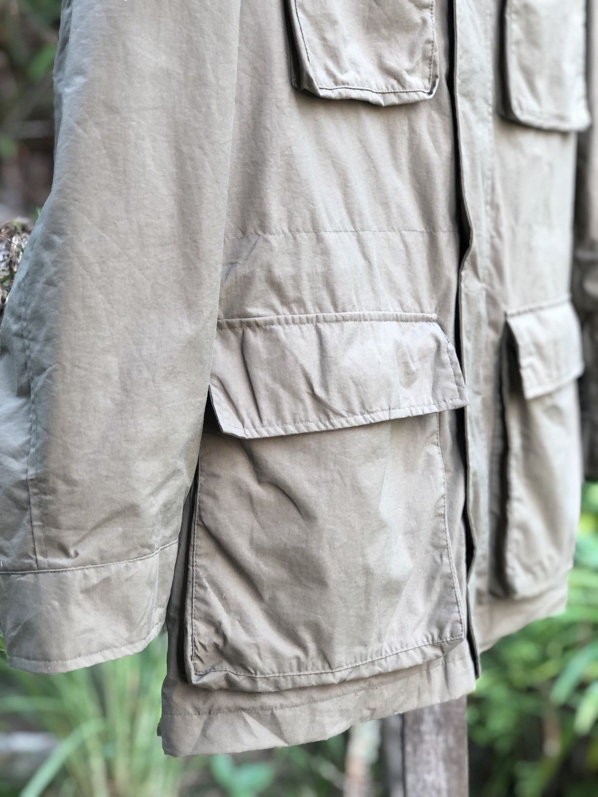 Japanese Brand Uniqlo Olive Green Army Zipper Parka Hoodie Size US M / EU 48-50 / 2 - 3 Thumbnail