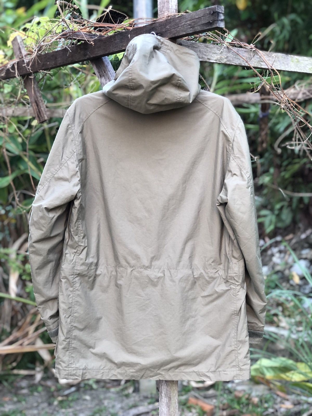 Japanese Brand Uniqlo Olive Green Army Zipper Parka Hoodie Size US M / EU 48-50 / 2 - 4 Thumbnail
