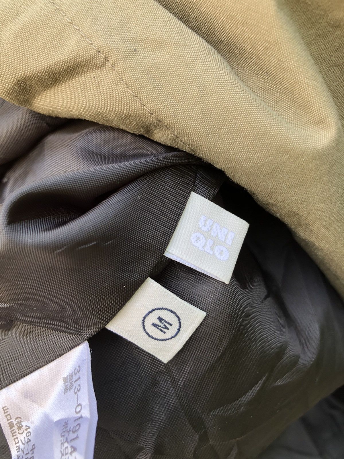 Japanese Brand Uniqlo Olive Green Army Zipper Parka Hoodie Size US M / EU 48-50 / 2 - 9 Thumbnail