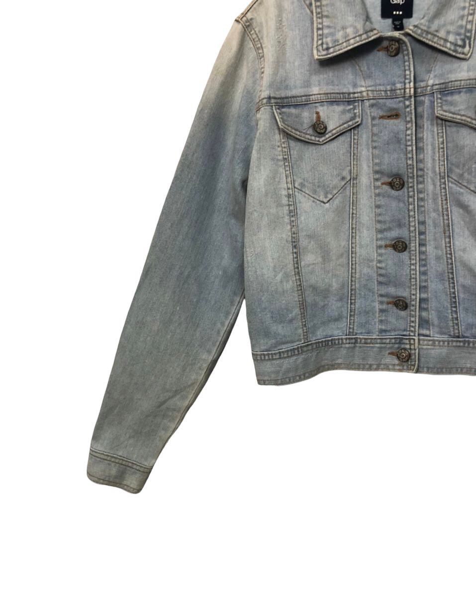 Gap Vintage Gap 1969 Faded Button Ups Denim Crop Jacket Size M / US 6-8 / IT 42-44 - 3 Thumbnail