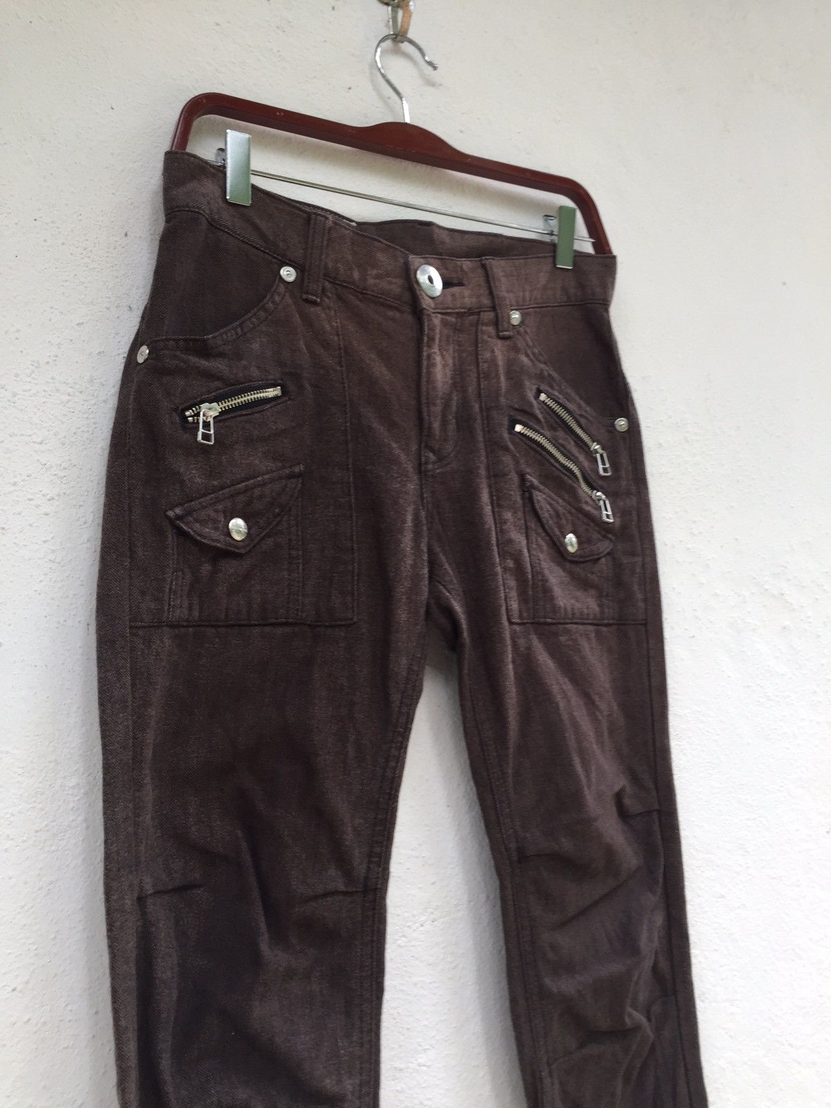 Japanese Brand LEE COWBOY CARGO PANTS Size US 30 / EU 46 - 4 Thumbnail