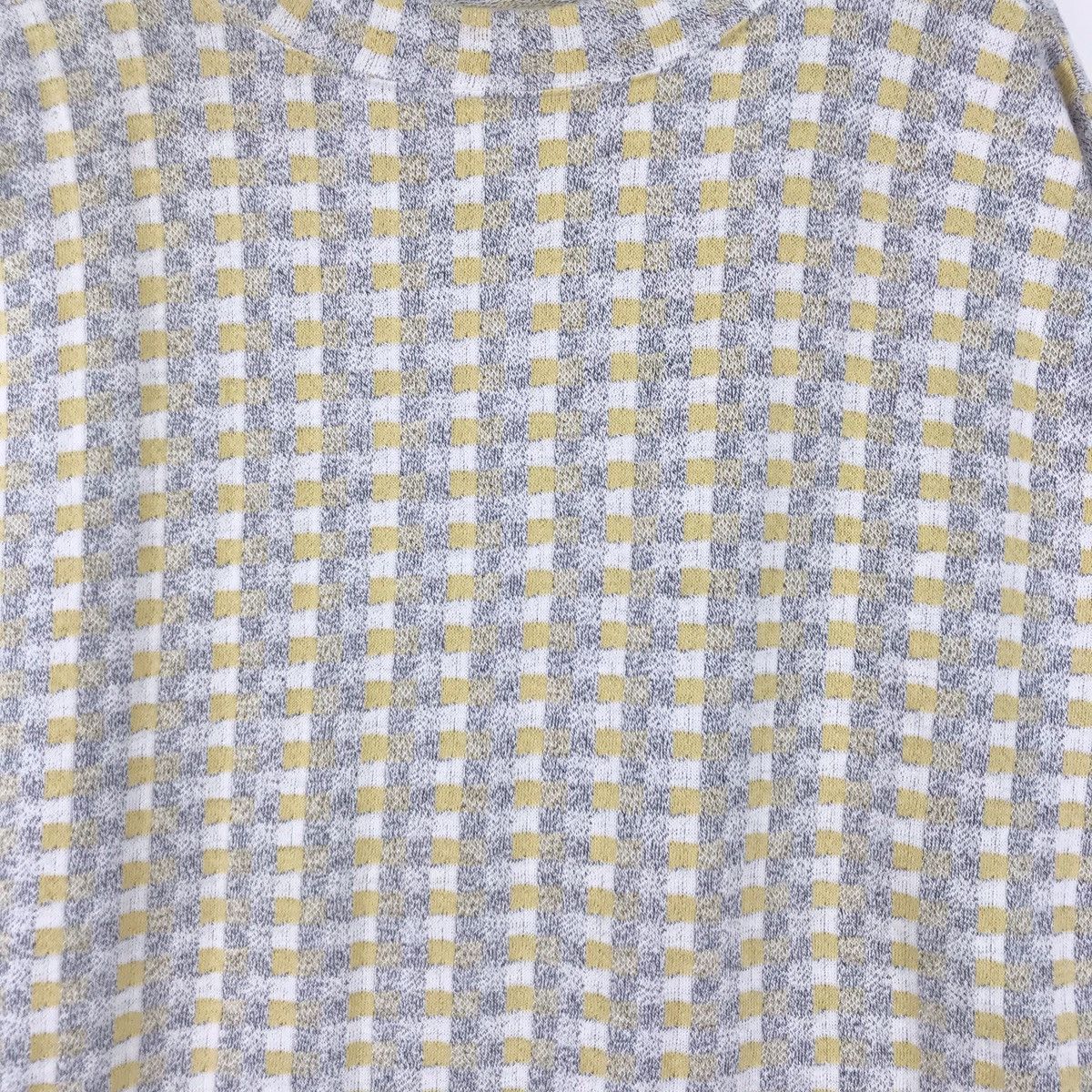 Designer × Issey Miyake × Tsumori Chisato Plantation By Issey Miyake Checkered Sweatshirts Size US L / EU 52-54 / 3 - 6 Thumbnail