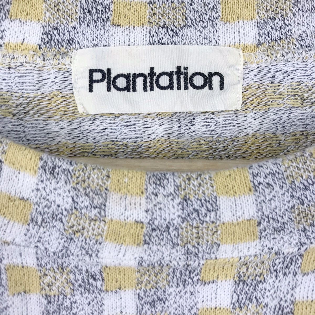 Designer × Issey Miyake × Tsumori Chisato Plantation By Issey Miyake Checkered Sweatshirts Size US L / EU 52-54 / 3 - 7 Thumbnail