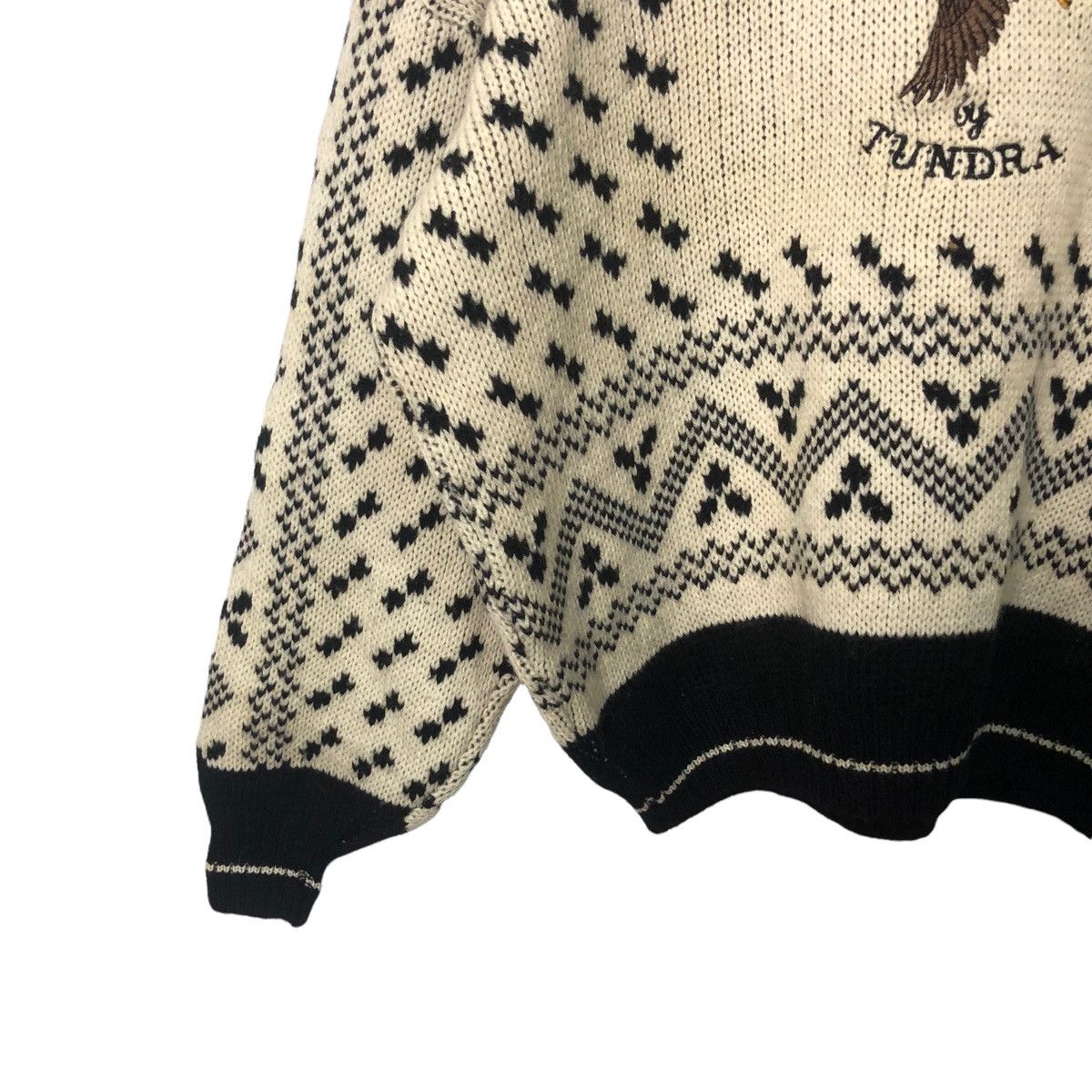 Tundra Canada Vintage Tundra Canada Embroidery Big Logo Fullprint Knitwear Size US XXL / EU 58 / 5 - 3 Thumbnail