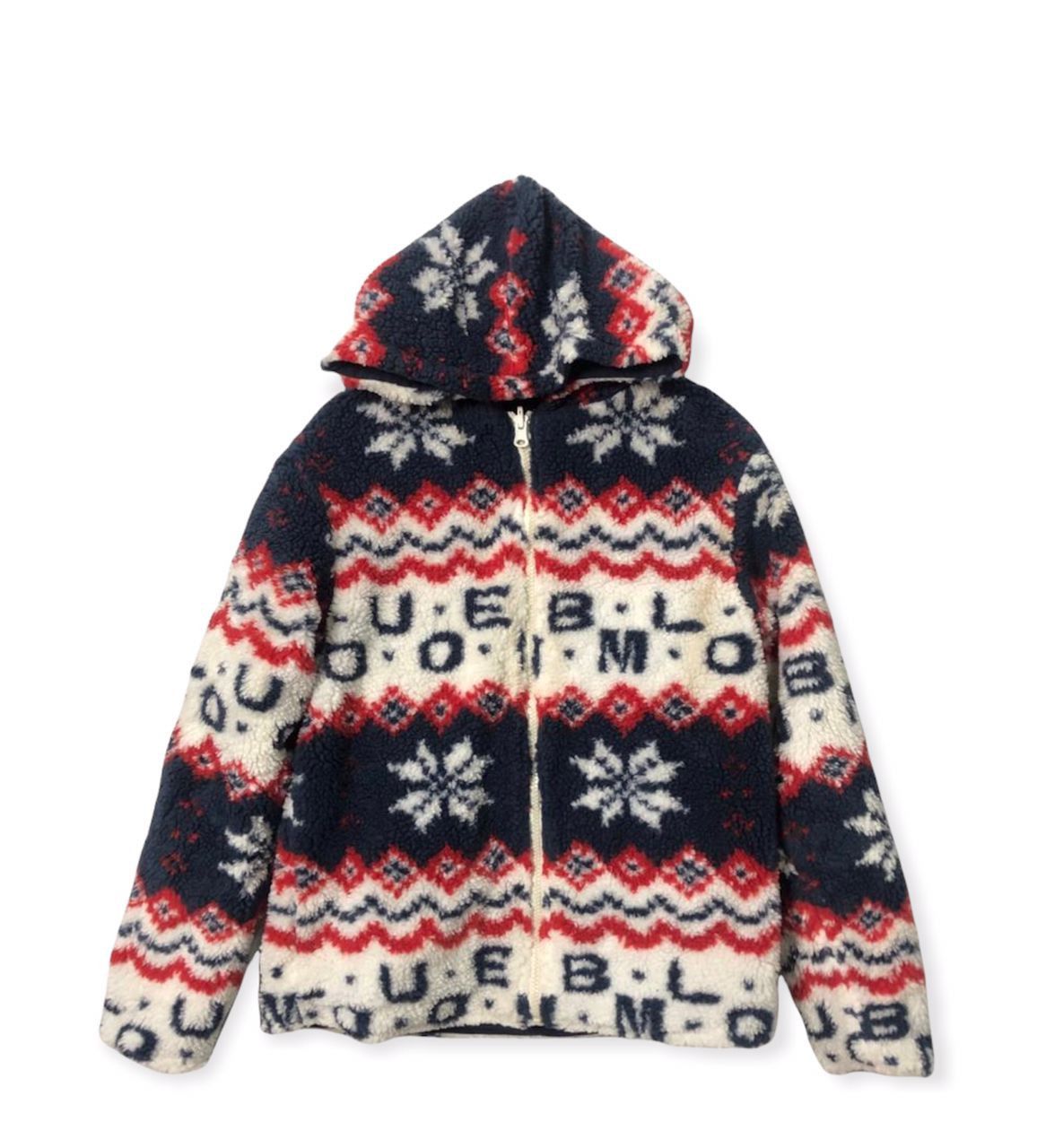 Native Vtg Blue Moon Blue Reversible Zip Up Big logo Hoodie Jacket Size US S / EU 44-46 / 1 - 1 Thumbnail