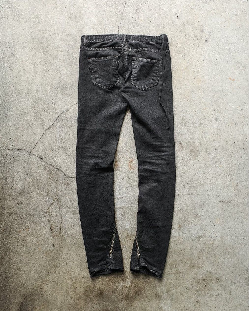 Rick Owens RICK OWENS BANANA CUT BLACK SS09 STRUTTER Size US 30 / EU 46 - 6 Thumbnail