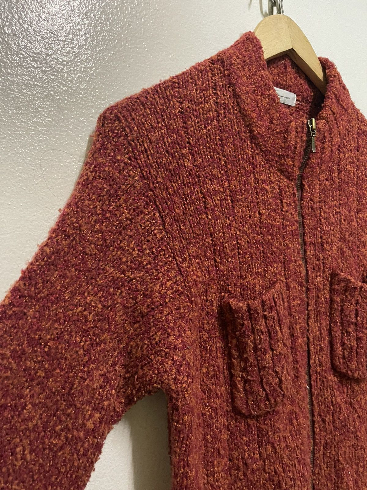 Other Vintage Knitwear Zipper Two Pocket Size US M / EU 48-50 / 2 - 2 Thumbnail