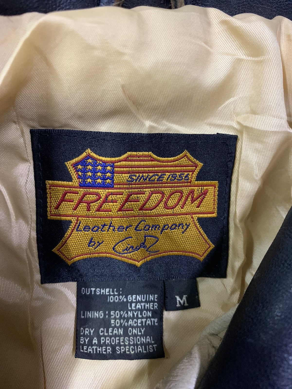 Vintage 🔥RARE VTG VARSITY JACKETS LEATHER AMERICAN NATIVE Size US M / EU 48-50 / 2 - 9 Thumbnail