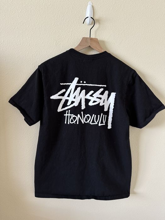 Stussy Stussy Honolulu black tshirt | Grailed