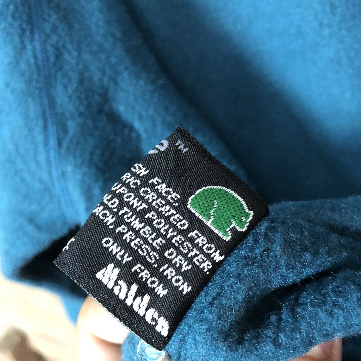 Montbell Mont-bell Green Sweatshirts fleece vintage #5622 Size US L / EU 52-54 / 3 - 15 Thumbnail
