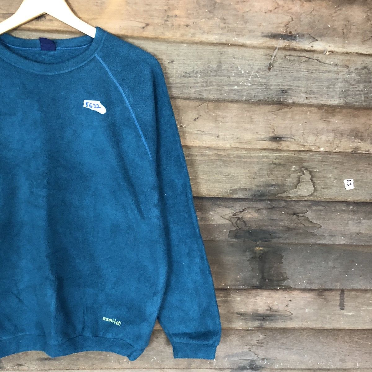 Montbell Mont-bell Green Sweatshirts fleece vintage #5622 Size US L / EU 52-54 / 3 - 5 Thumbnail
