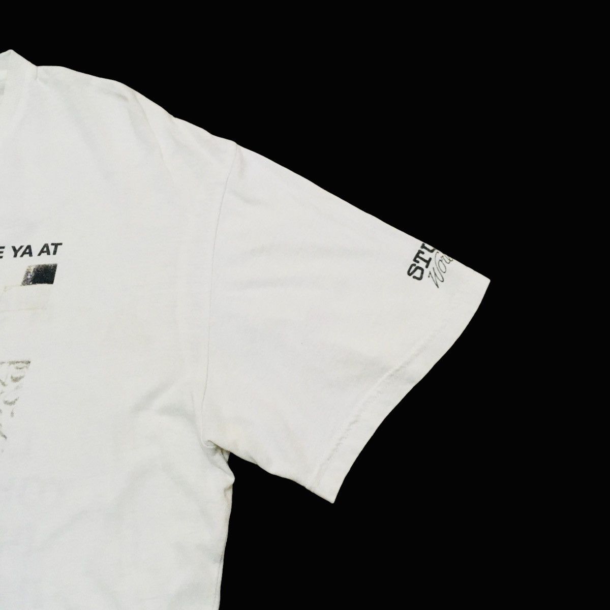 Rap Tees Rare Design Vintage Brand Stussy Rapper T-shirt 2000s Size US XL / EU 56 / 4 - 5 Thumbnail