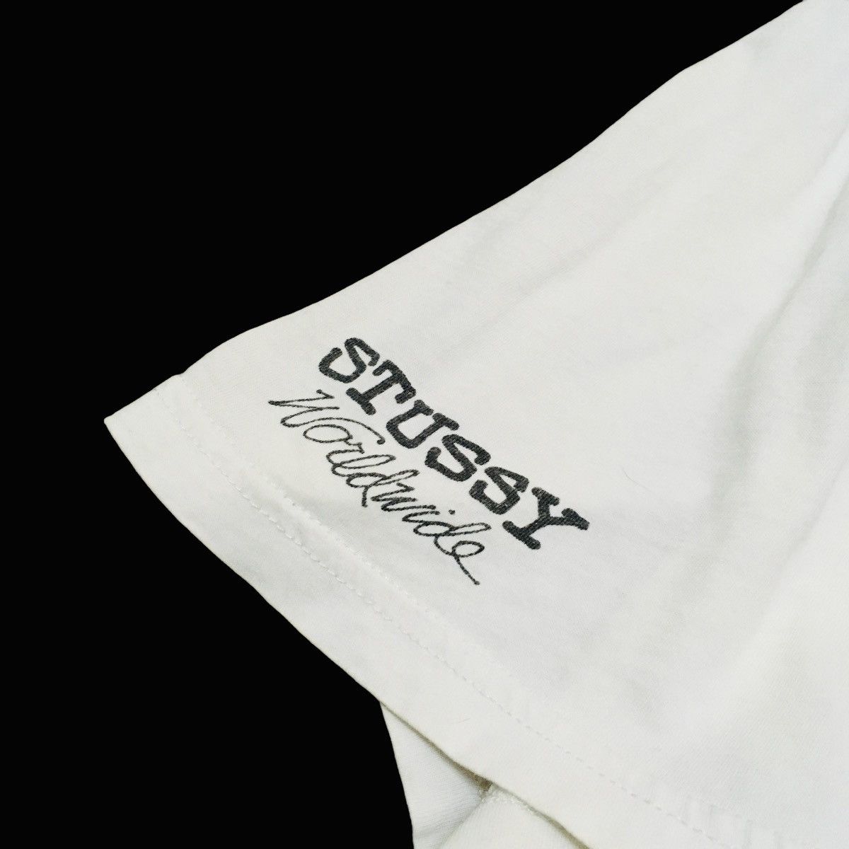 Rap Tees Rare Design Vintage Brand Stussy Rapper T-shirt 2000s Size US XL / EU 56 / 4 - 6 Thumbnail