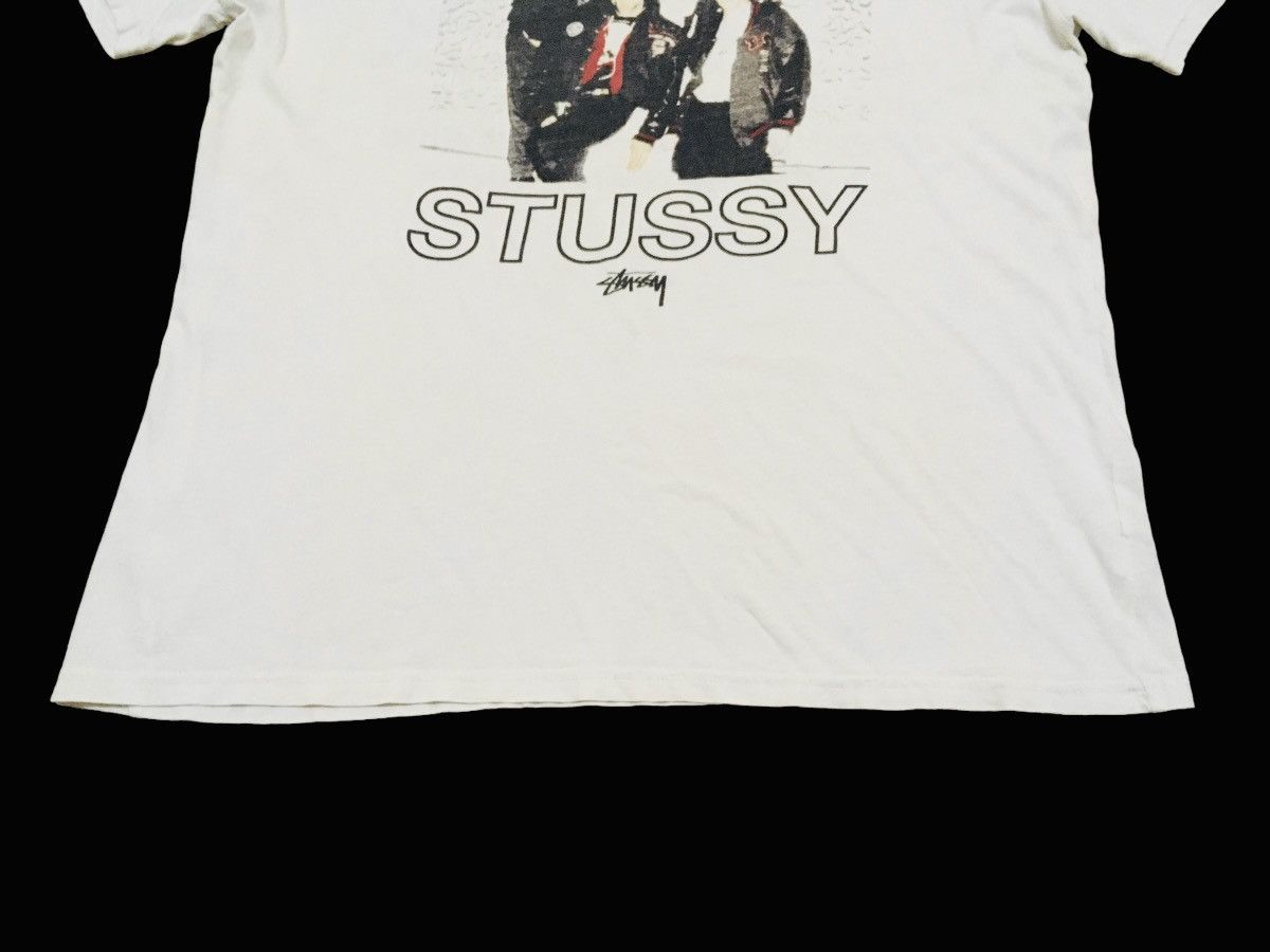Rap Tees Rare Design Vintage Brand Stussy Rapper T-shirt 2000s Size US XL / EU 56 / 4 - 3 Thumbnail