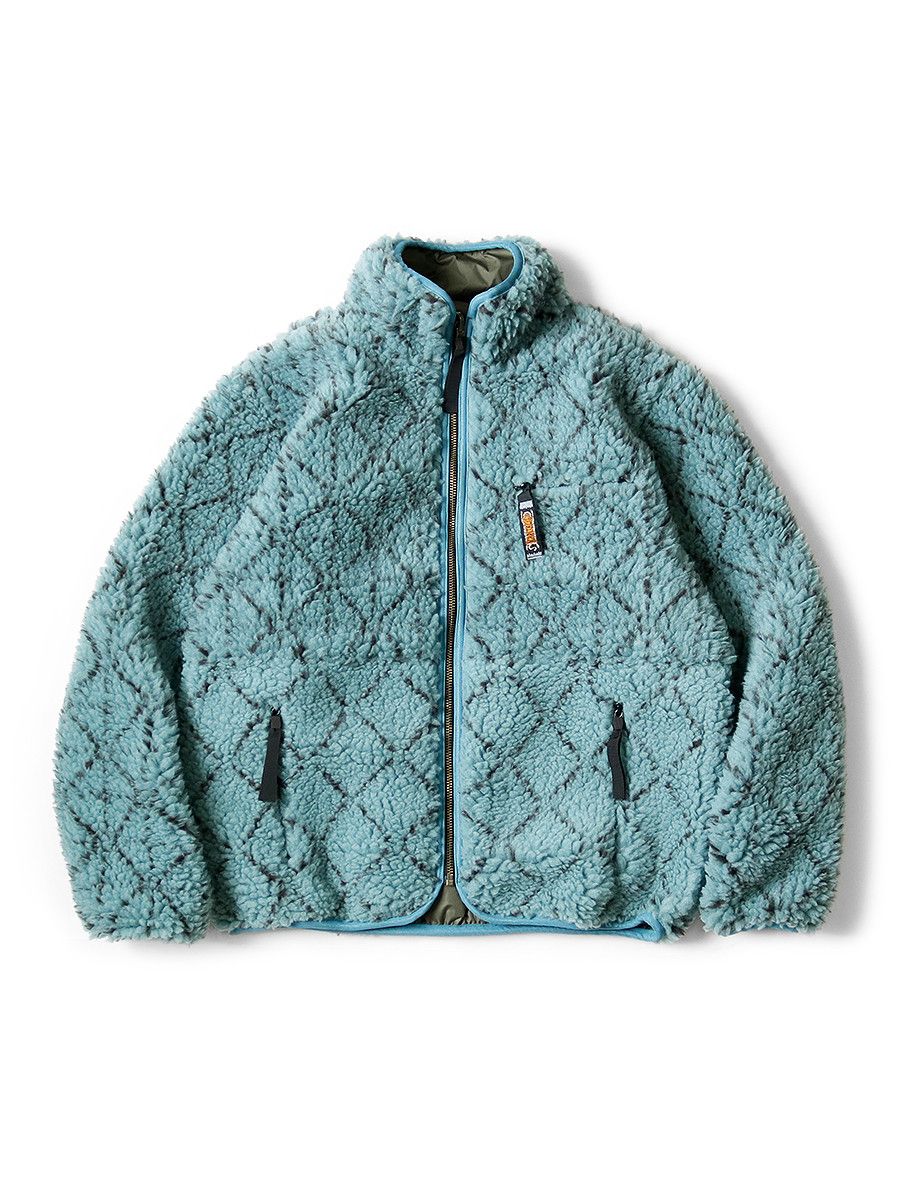 Kapital Kapital Sachiko Dogi Pattern Boa Fleece Reversible Jacket | Grailed