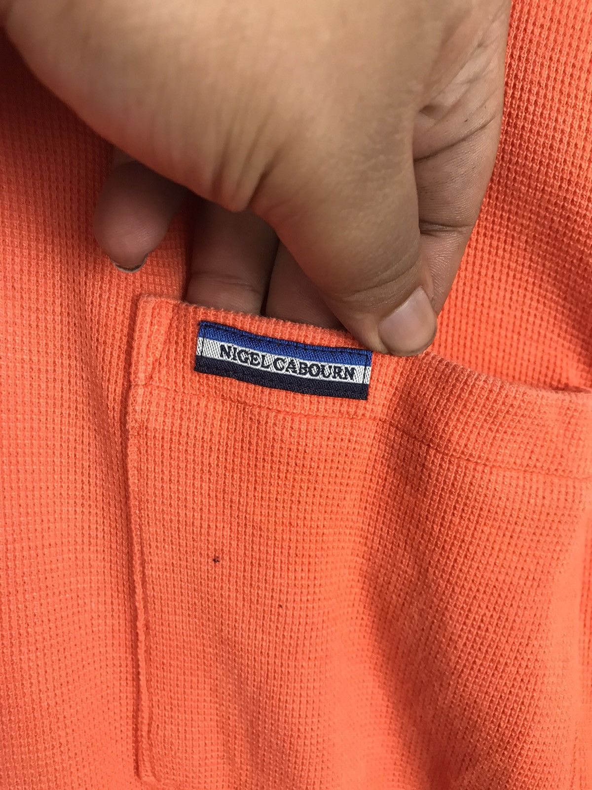 Japanese Brand × Nigel Cabourn × Vintage Vintage Nigel Cabourn sunfaded Polo shirt Size US M / EU 48-50 / 2 - 6 Thumbnail