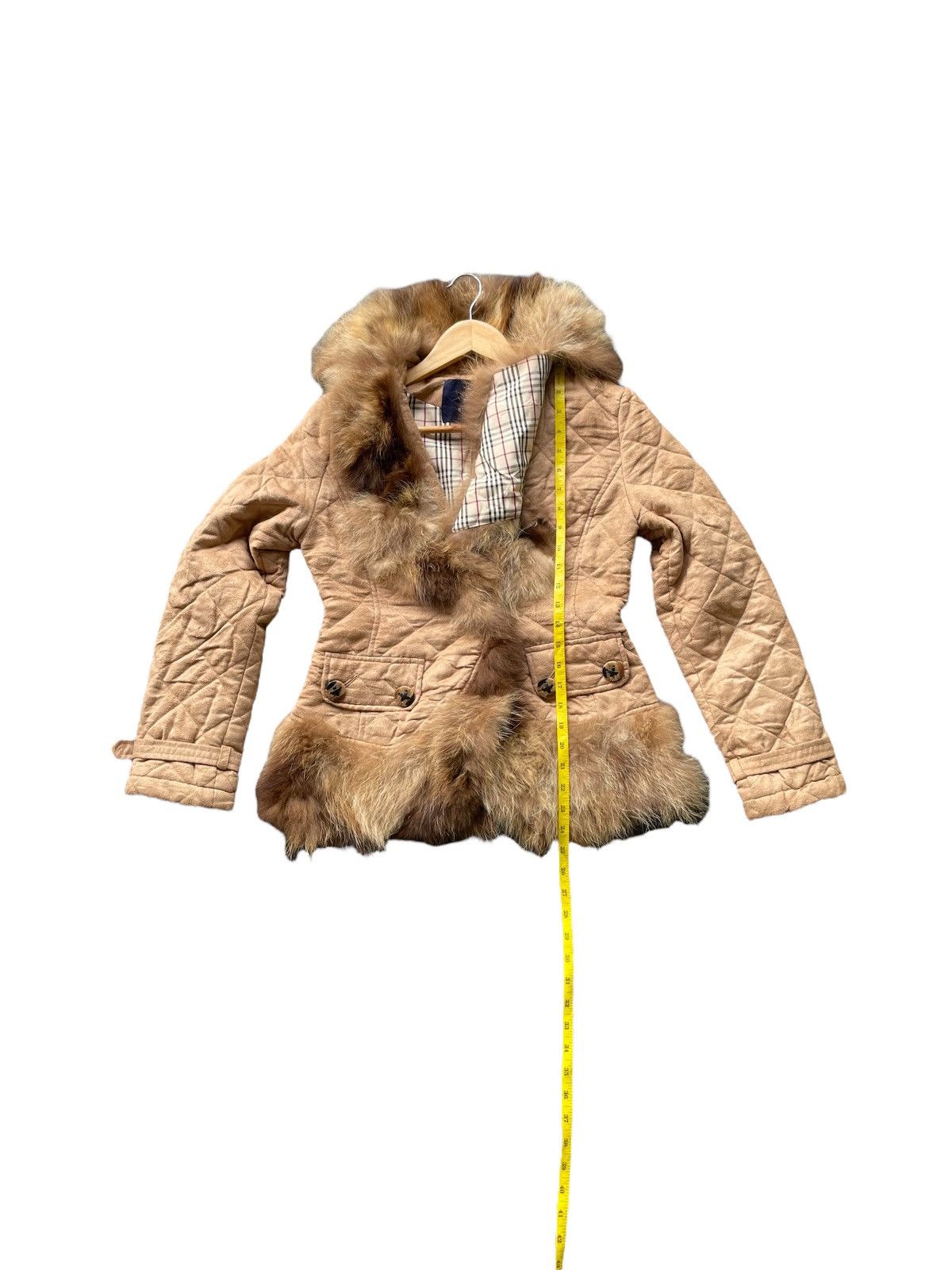 Burberry Burberry London Fur Quilted Jacket Size S / US 4 / IT 40 - 3 Thumbnail