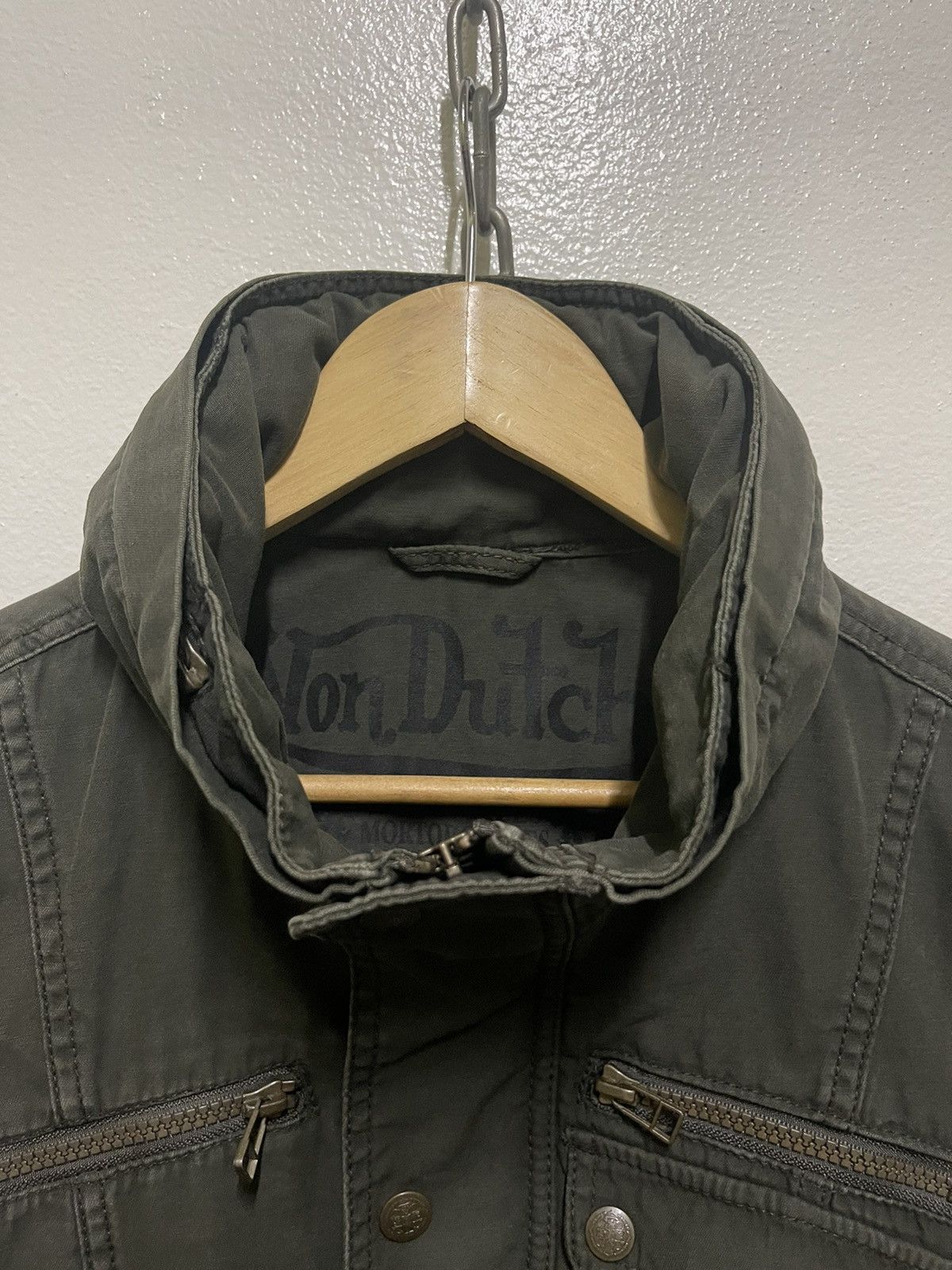 Von Dutch VonDutch Zipper Jacket Hidden Hoodie Size US M / EU 48-50 / 2 - 8 Thumbnail
