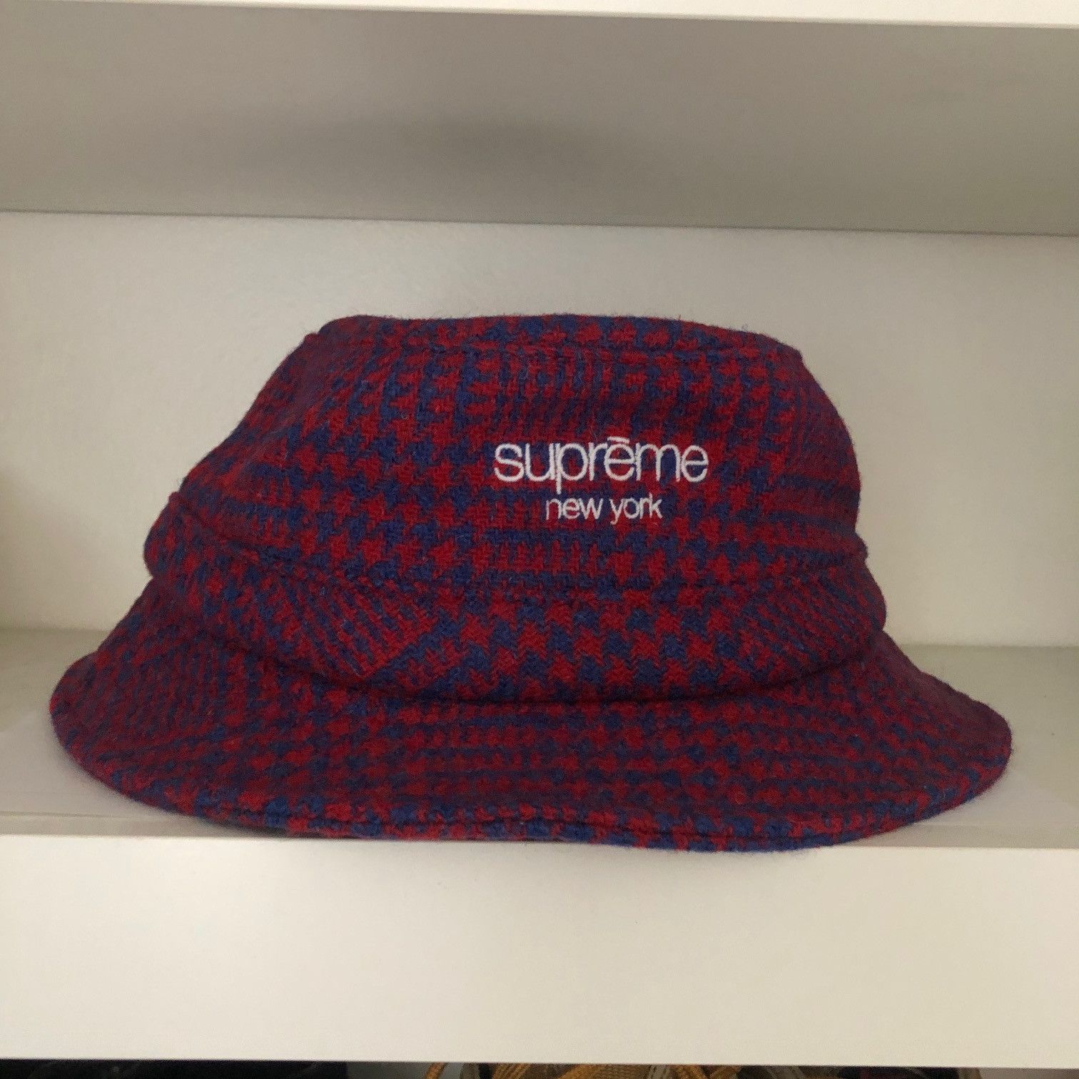 Supreme × HARRIS TWEED backet hat Harris Tweed Bucket Hat | Grailed