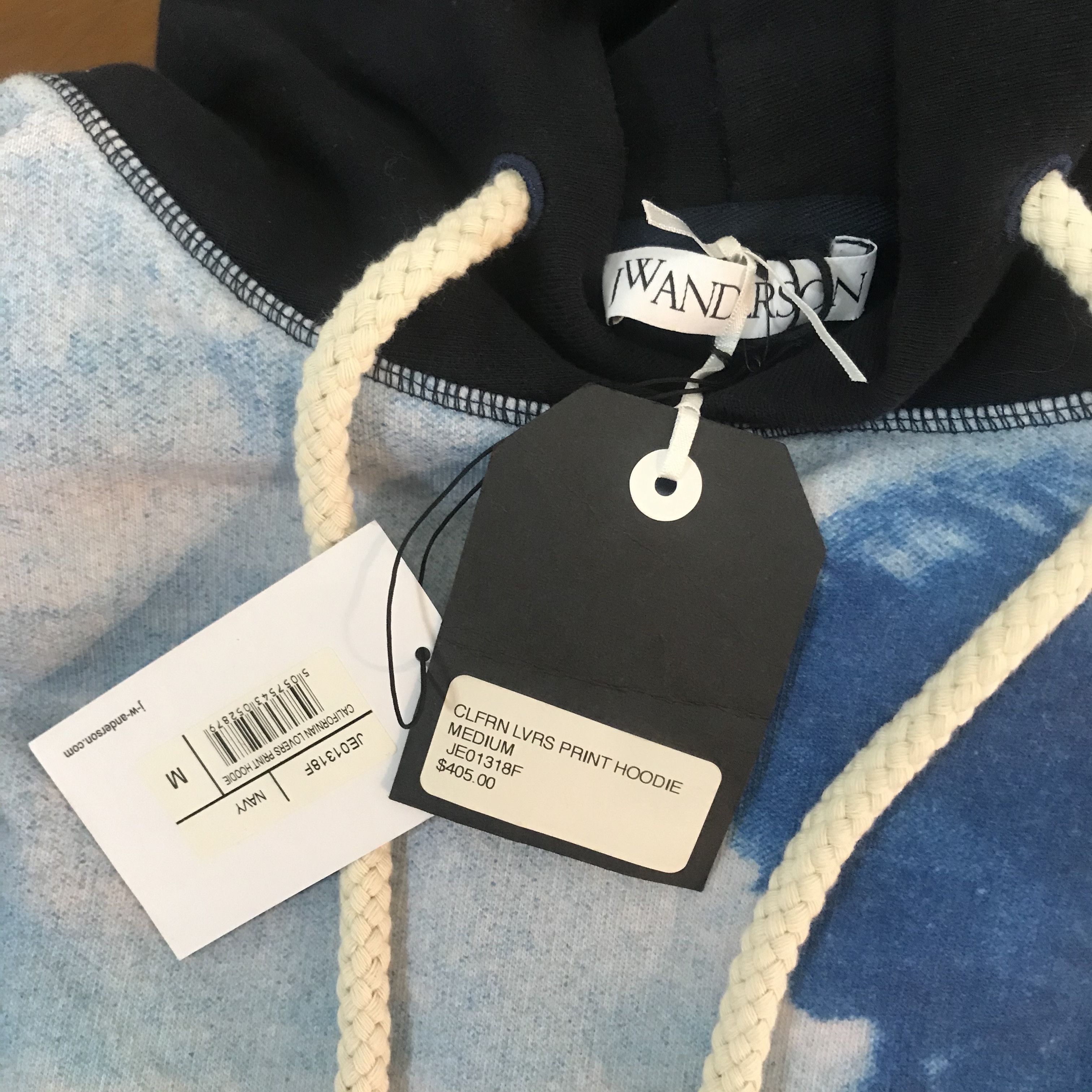 JW Anderson J.W.ANDERSON California Lovers Hoodie Size US M / EU 48-50 / 2 - 3 Thumbnail